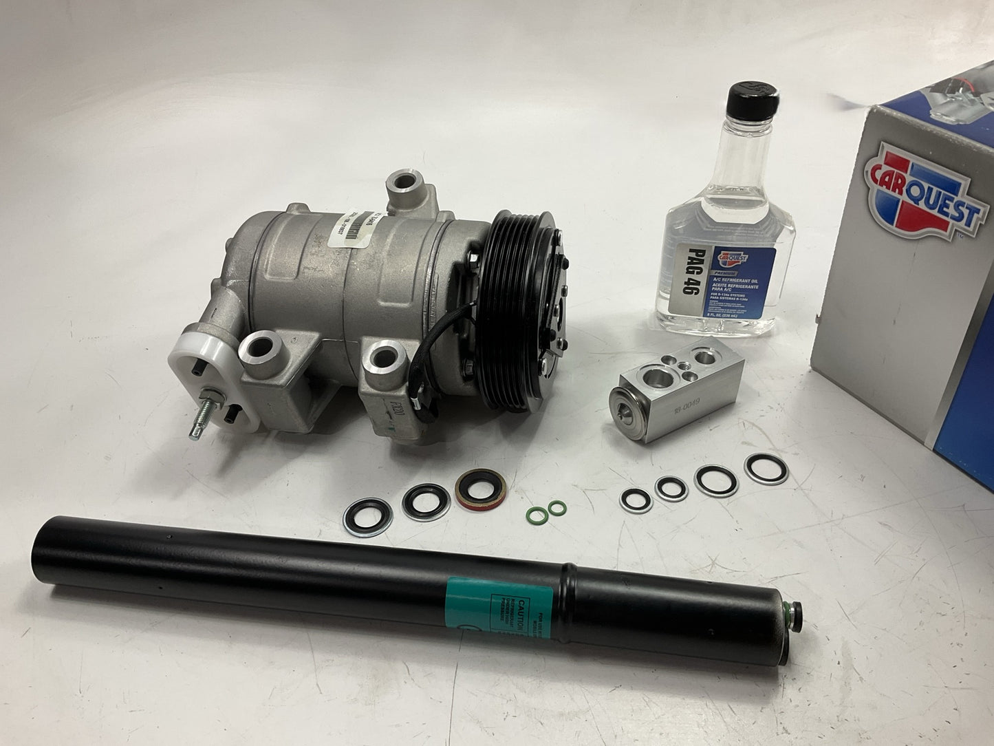 Carquest 4056K A/C Compressor Kit With Expansion Valve, Drier & Oil