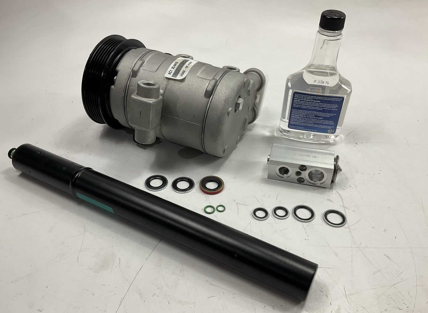 Carquest 4056K A/C Compressor Kit With Expansion Valve, Drier & Oil