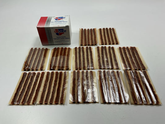 Carquest 40649-60 Fat Brown Vulcanizing 4'' Tire Repair String Plug - Box Of 60