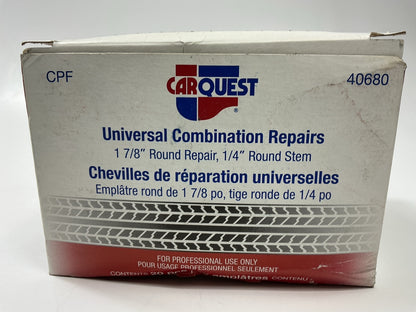 (20) Carquest 40680 Tire Repair Plug Patches 1-7/8'' Round, 1/4'' Stem