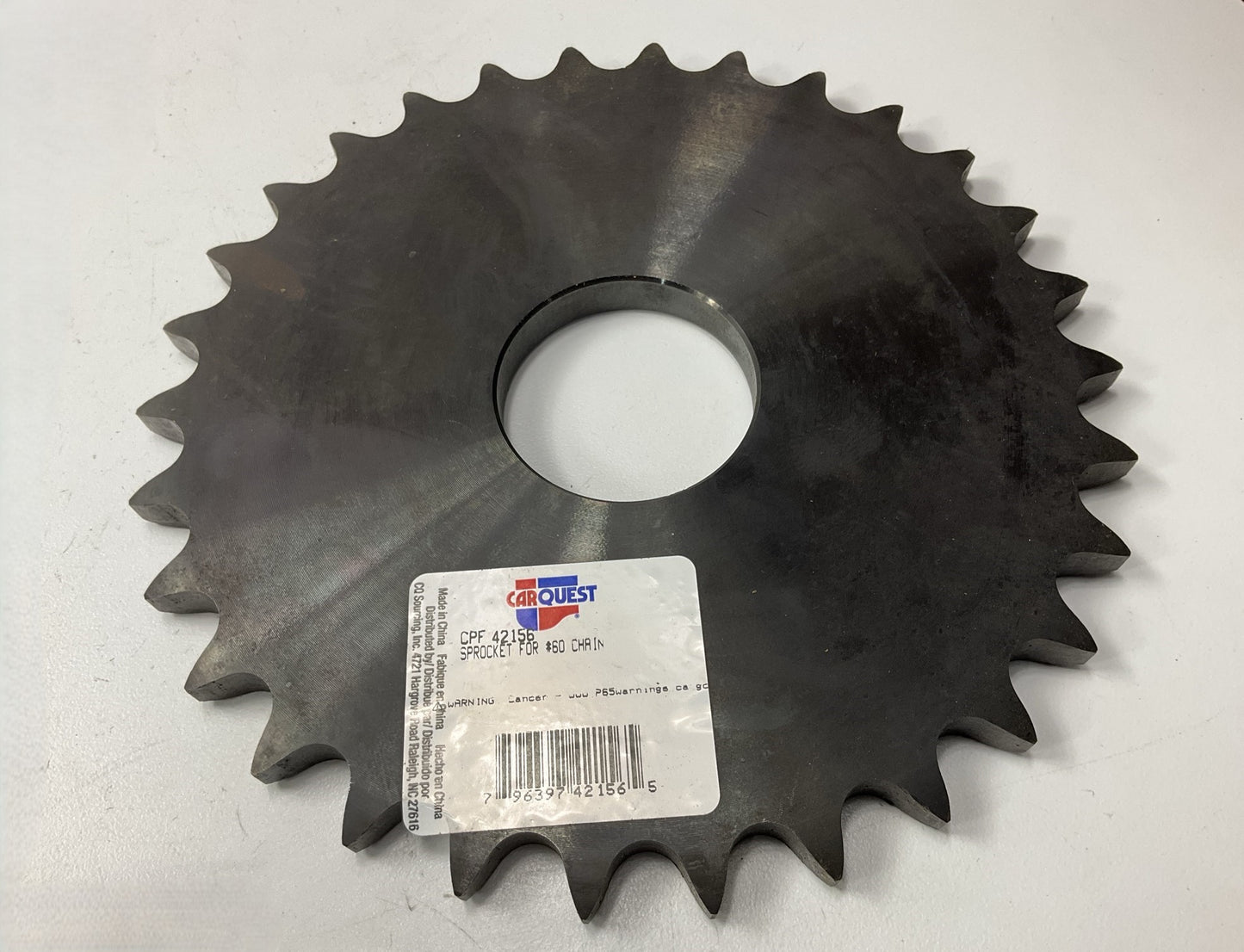 Carquest 42156 Sprocket - 60X30 Weld Sprocket 30 Teeth For #60 Roll Chain