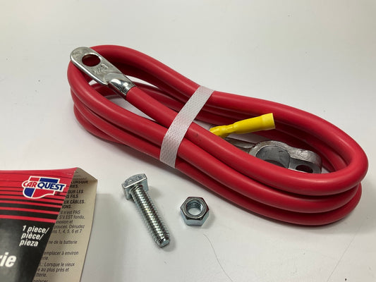 Carquest 44048 Red Top Post Battery Cable, 4 Gauge, 48'' Long