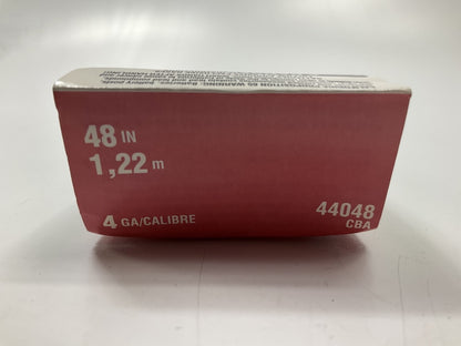 Carquest 44048 Red Top Post Battery Cable, 4 Gauge, 48'' Long