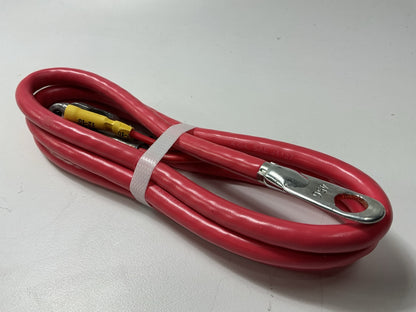 Carquest 44056 Top Post Battery Cable - 56'' Long, 4 Gauge, Red