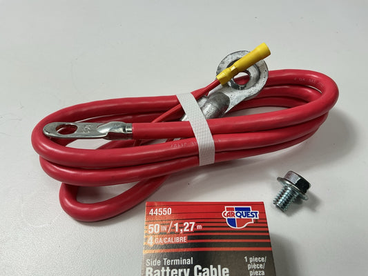 Carquest 44550 Side Post Battery Cable - 50'' Long, 4 Gauge