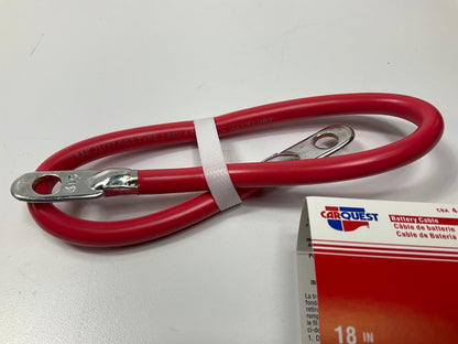 Carquest 44619 4 Gauge Battery Cable 18'' (Red)