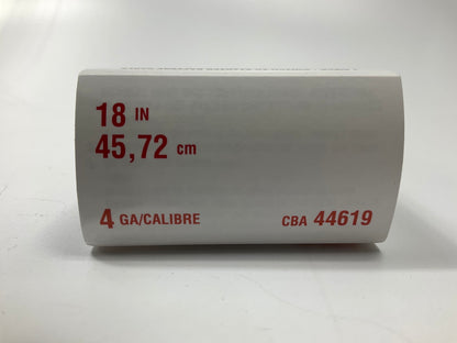 Carquest 44619 4 Gauge Battery Cable 18'' (Red)