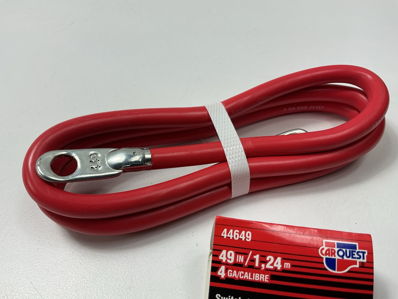 Carquest 44649 Side Post Battery Cable  - Battery To Switch 49'' Long - 4 Gauge