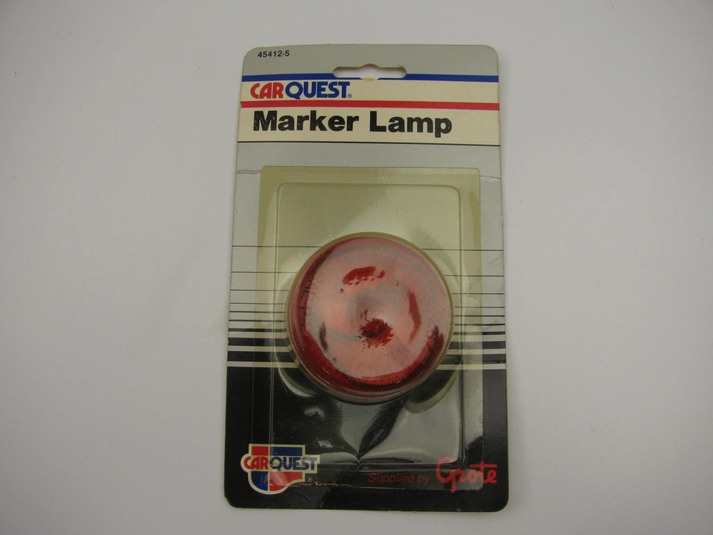 Carquest 45412-5 Round Duramold Side Marker Light Lamp RED 2-1/2'' X 1''