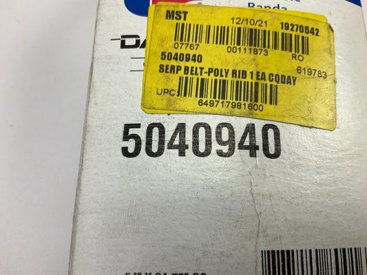 Carquest 5040940 Serpentine Belt