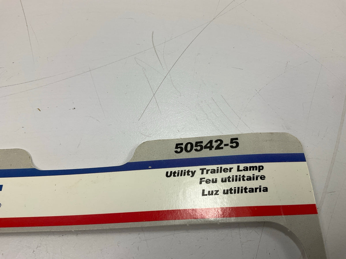 Carquest (Grote) 50542-5 Round 4'' Duramold Combination Stop Brake Light Lamp RED