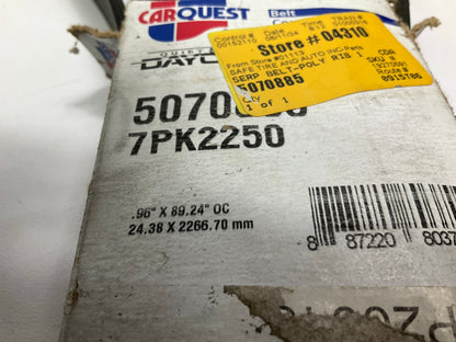 Carquest 5070885 Serpentine Belt