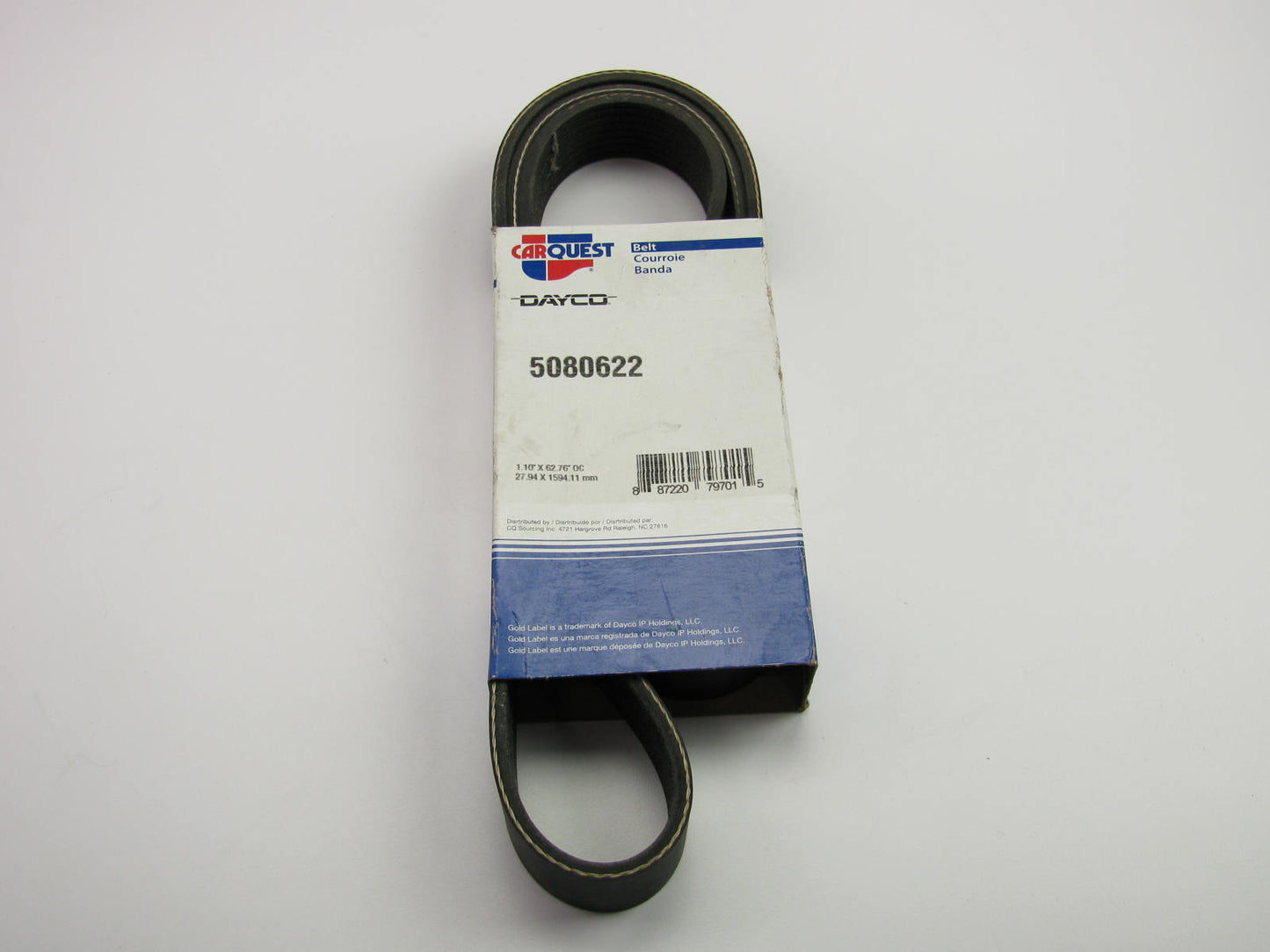 Carquest 5080622 Serpentine Belt for 2013-2017 Volvo 10.8L - 8PK1580