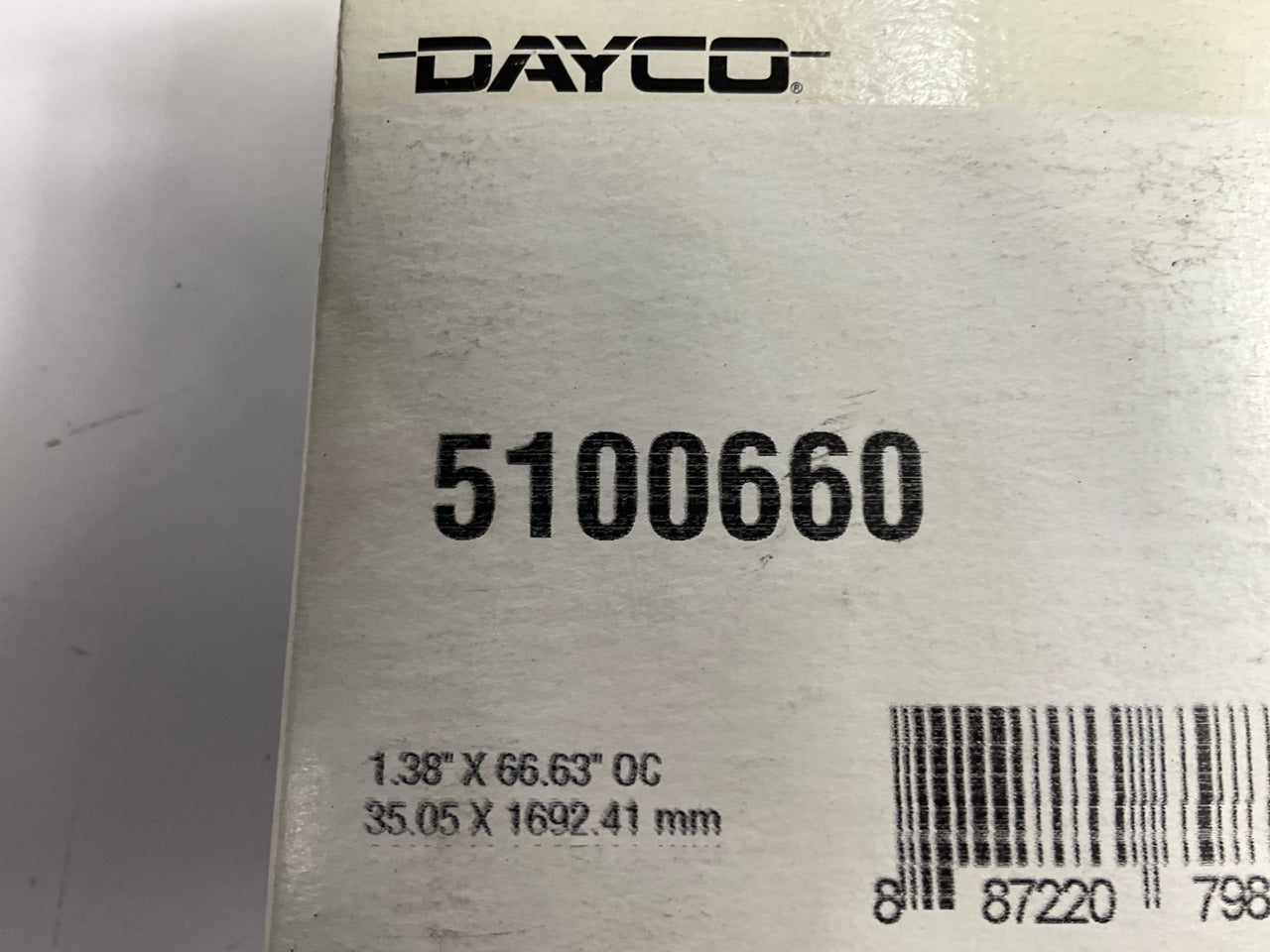 Carquest 5100660 Serpentine Belt