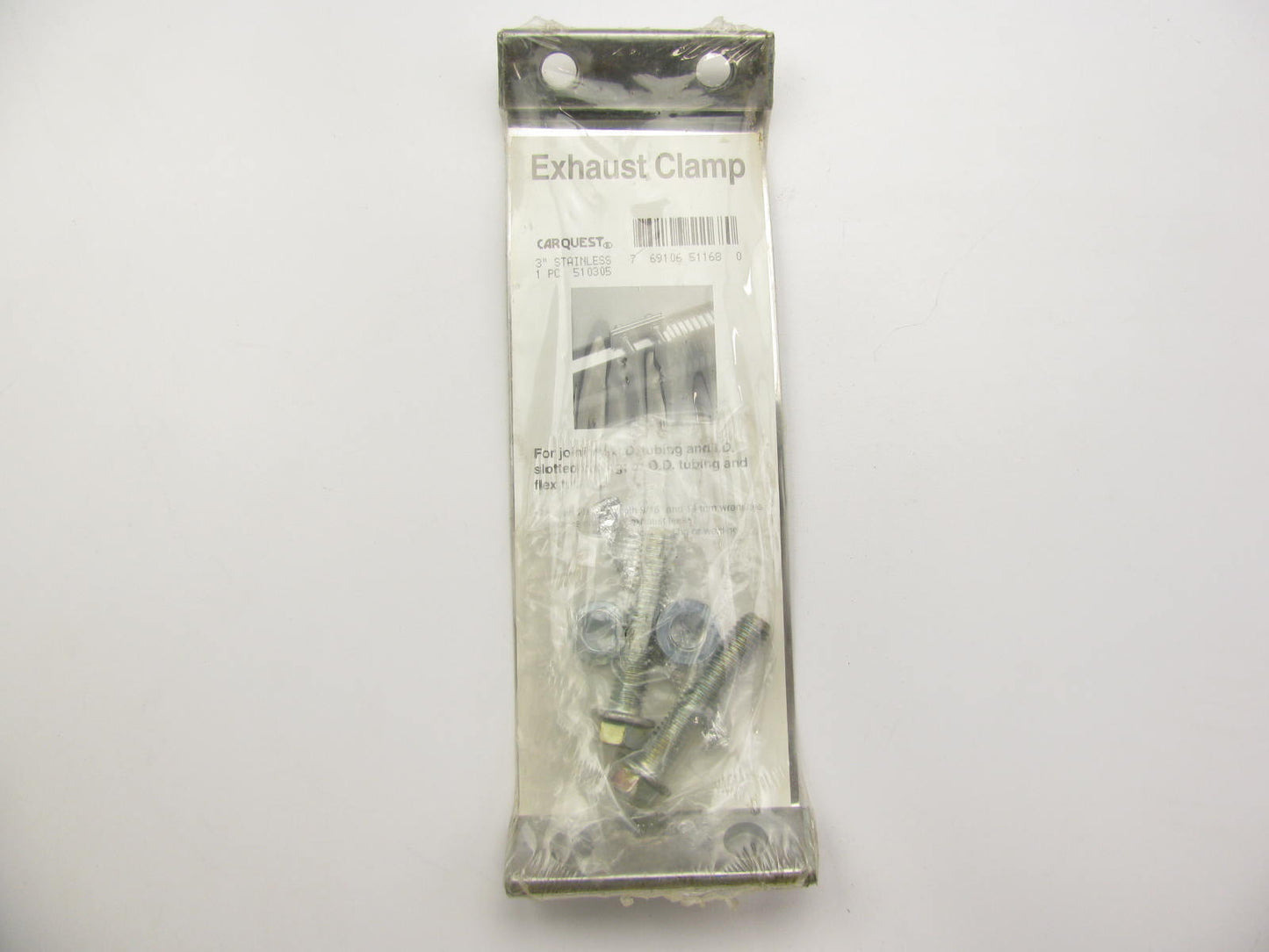 Carquest 510305 Stainless Universal Exhaust Stainless Band Clamp - 3'' Inch