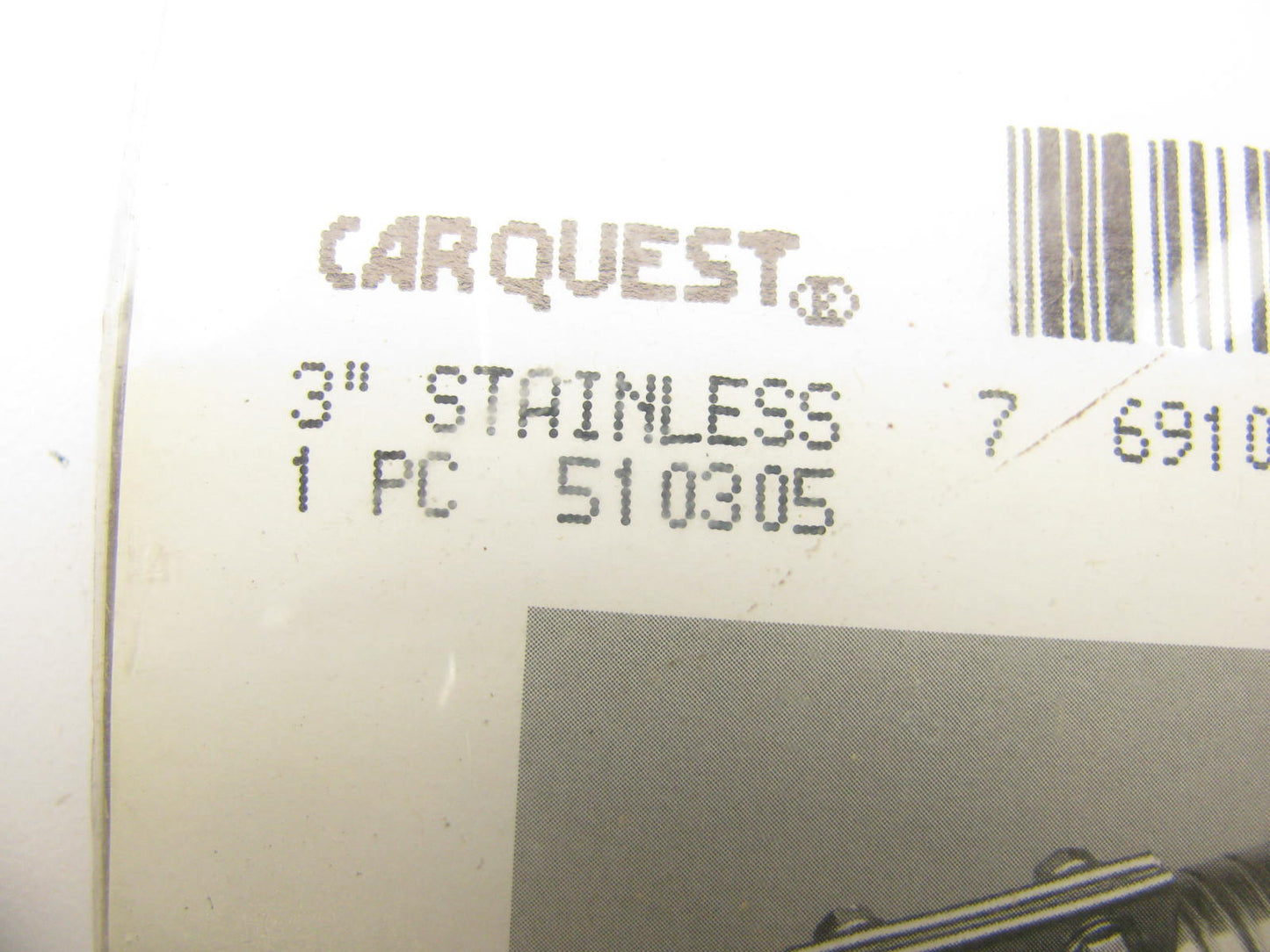 Carquest 510305 Universal Exhaust Stainless Band Clamp - 3'' Inch