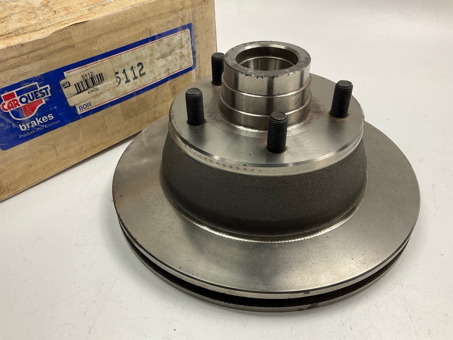 Carquest 5112 Front Disc Brake Rotor And Hub For 1978-1981 AMC Concord, Spirit