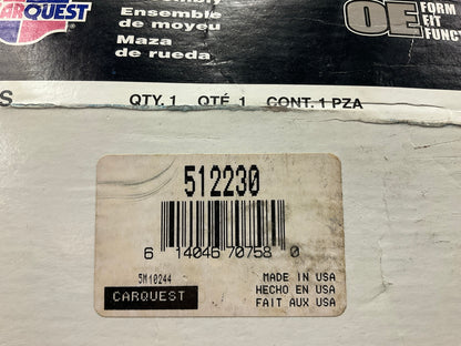 (2) Carquest 512230 Wheel Bearing And Hub Assembly, Rear