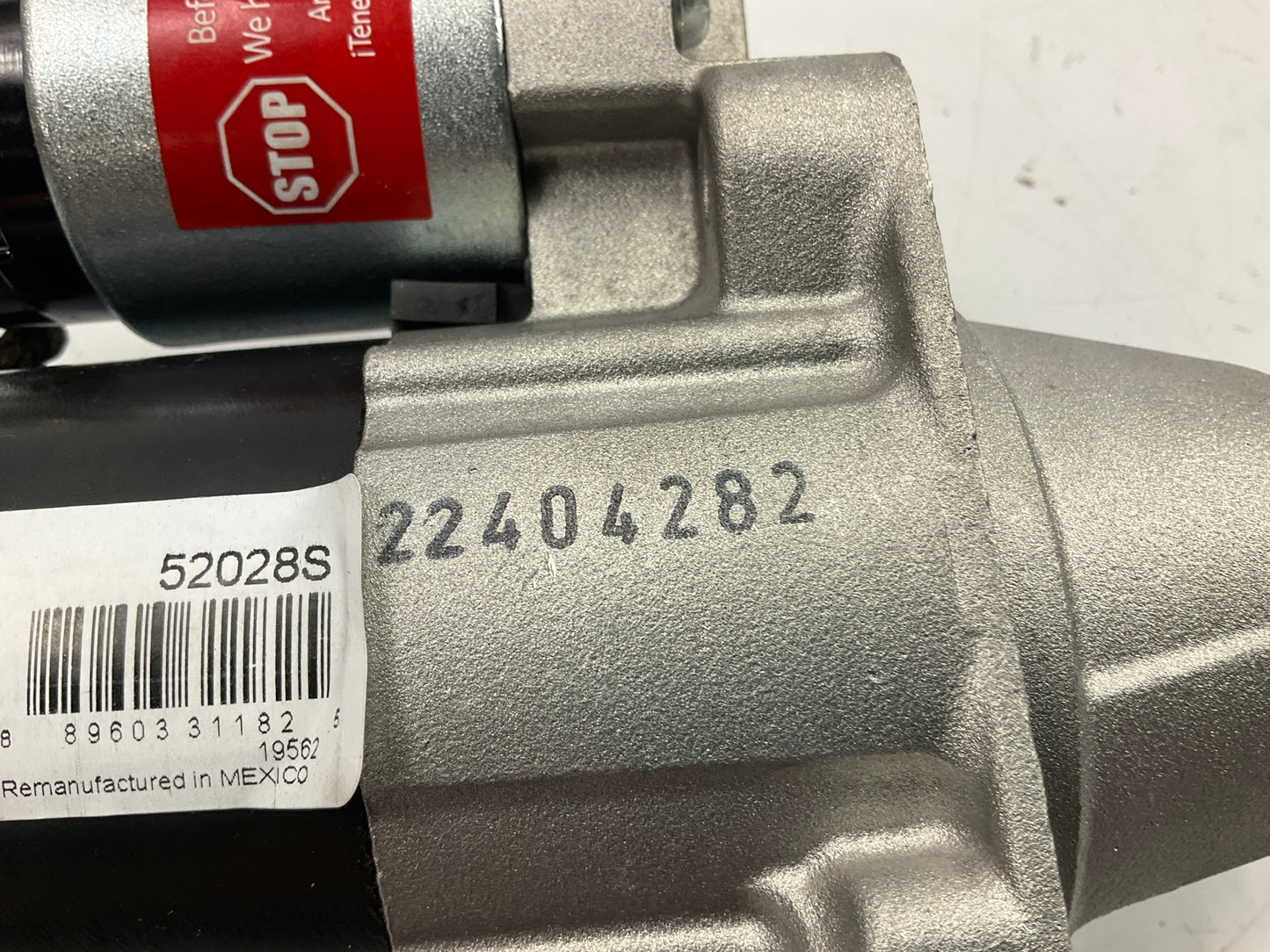 REMAN. Carquest 52028S Starter 2013-2016 Ford Escape, 2013-20 Fusion