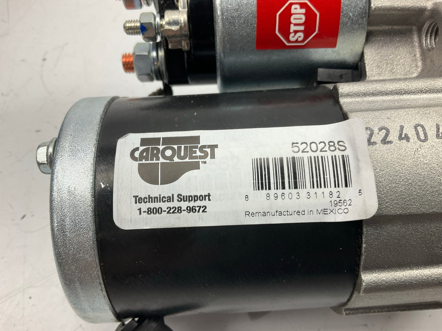 REMAN. Carquest 52028S Starter 2013-2016 Ford Escape, 2013-20 Fusion