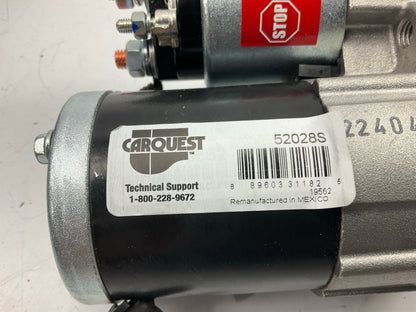 REMAN. Carquest 52028S Starter 2013-2016 Ford Escape, 2013-20 Fusion