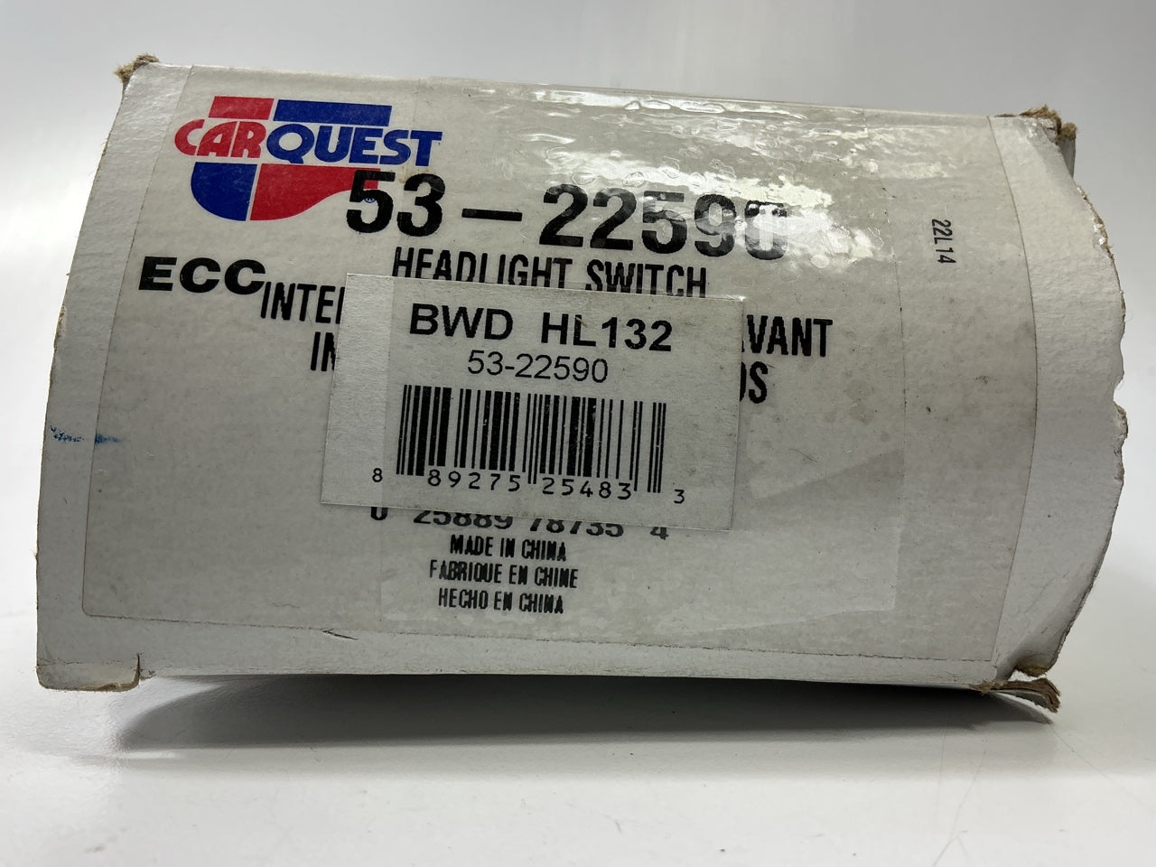 Carquest 53-22590 Headlight Headlamp Switch 2000-2003 Ford F-150 W/O Fog Or Auto