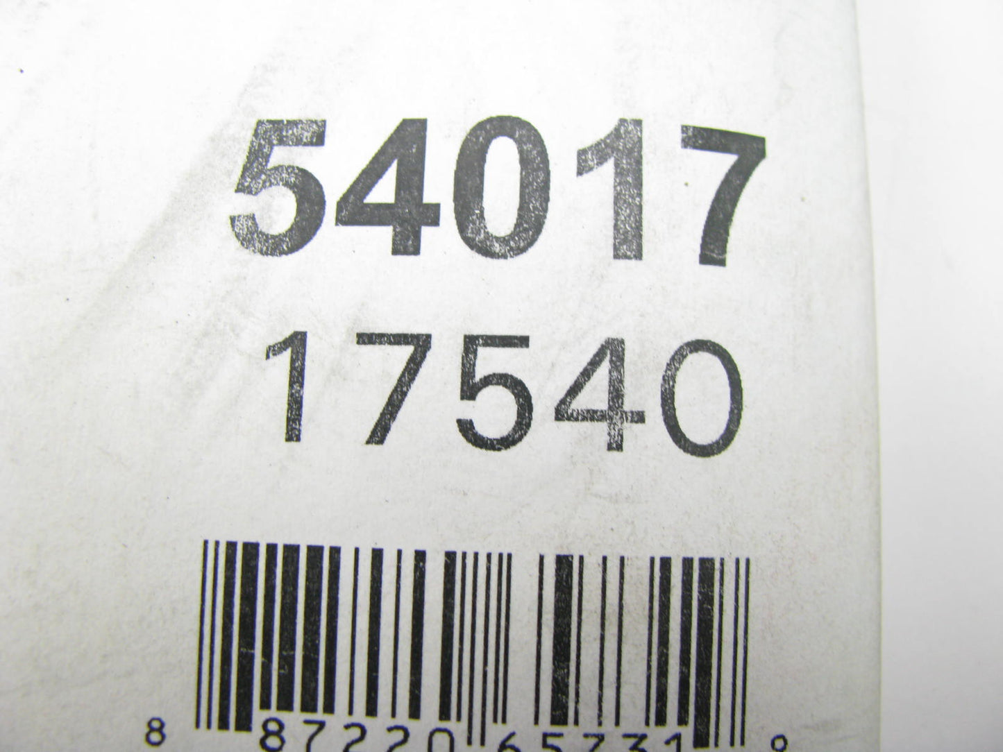 Carquest 54017 Accessory Drive Belt - 0.53'' X 54.00'' - 36 Degree