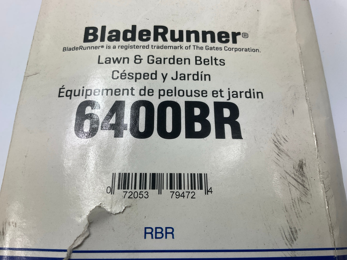 Carquest 6400BR BladeRunner Power Equipment Accessory Drive Belt, 1/2'' X 86-1/2''