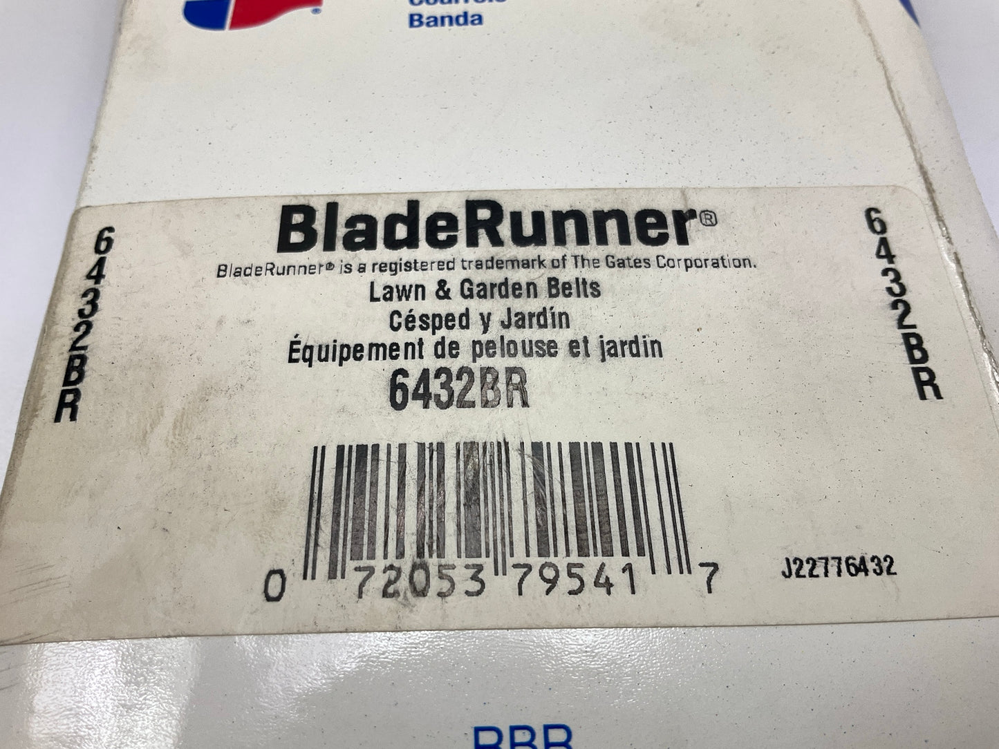 Carquest 6432BR BladeRunner Power Equipment Accessory Drive Belt, 1/2'' X 95-1/2''