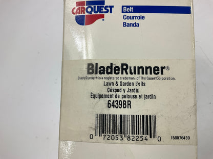 Carquest 6439BR BladeRunner Power Equipment Accessory Drive Belt, 21/32 X 48-1/4