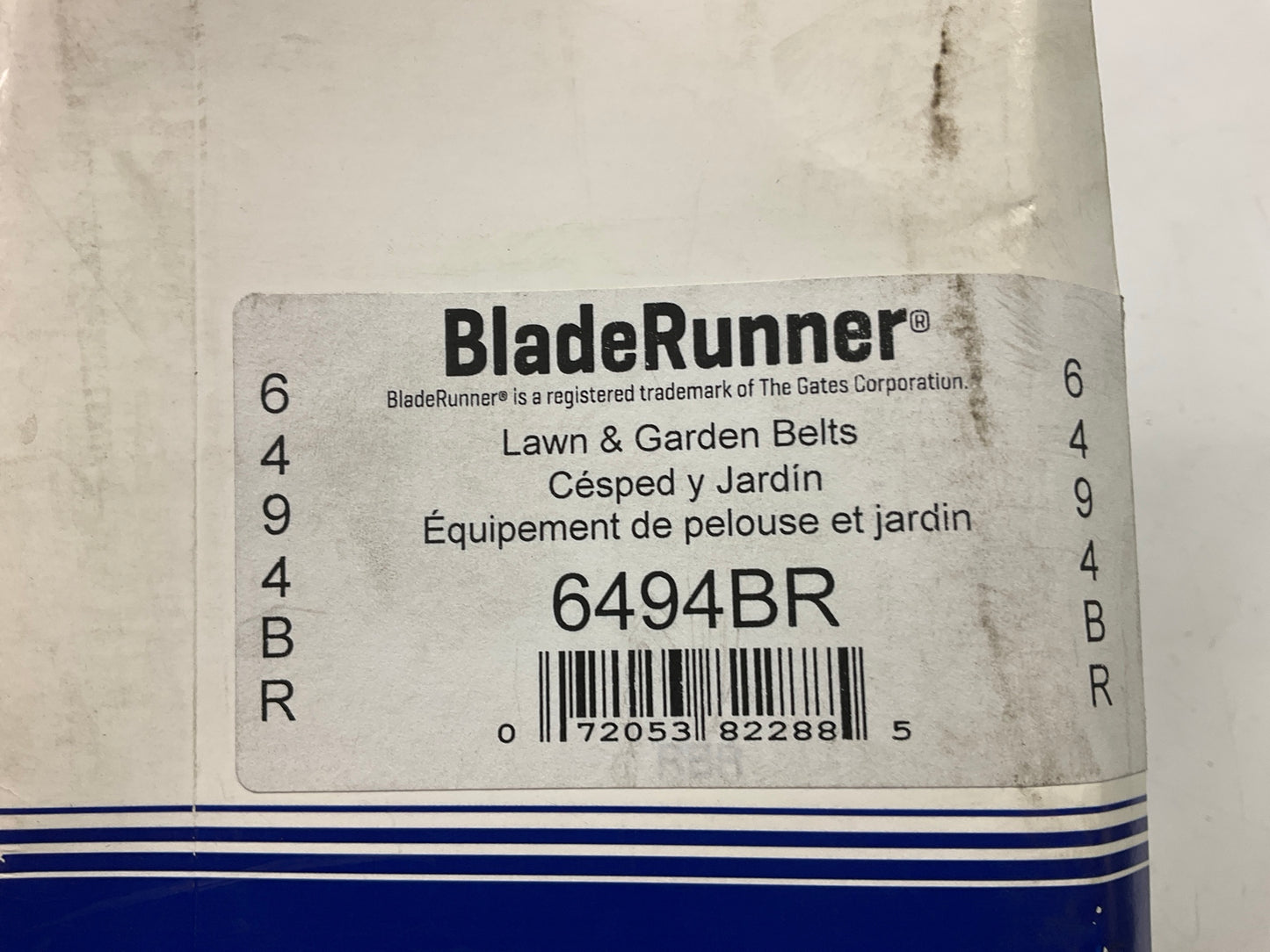 Carquest 6494BR BladeRunner Power Equipment Accessory Drive Belt, 21/32 X 35-1/2