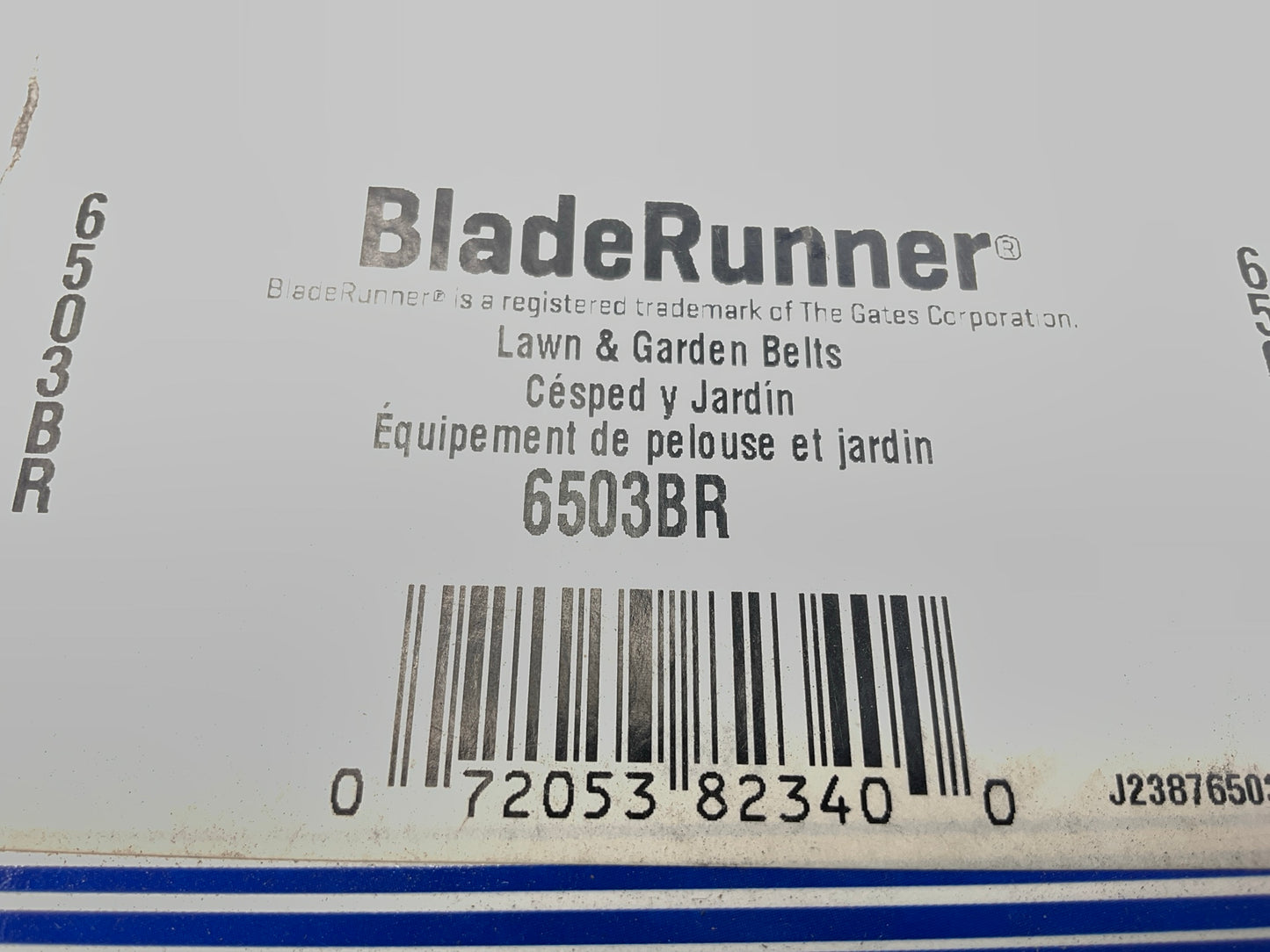Carquest 6503BR BladeRunner Power Equipment Accessory Drive Belt - 1/2'' X 86-1/2