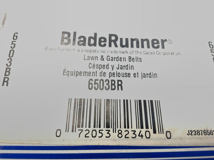 Carquest 6503BR BladeRunner Power Equipment Accessory Drive Belt - 1/2'' X 86-1/2