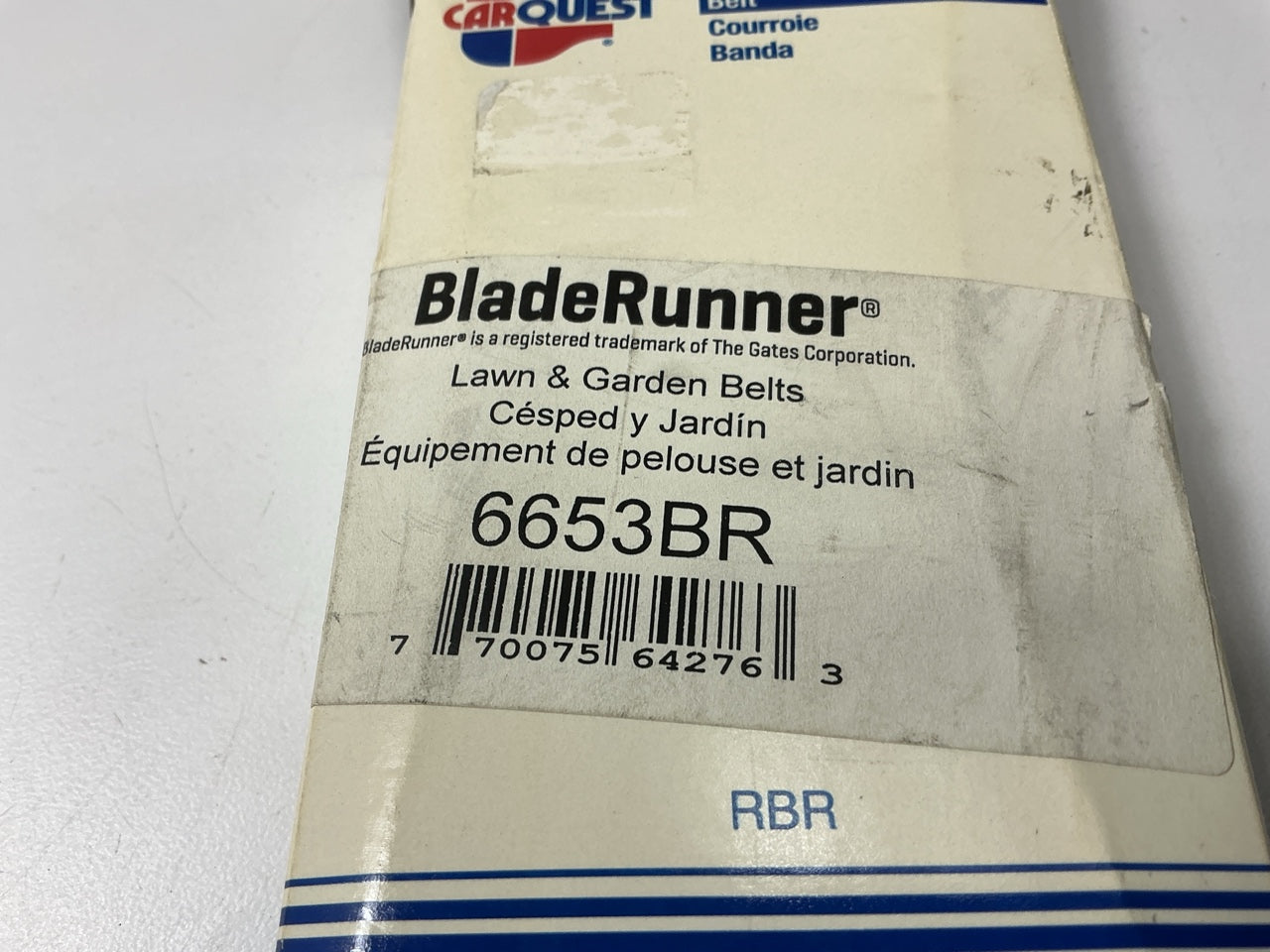 Carquest 6653BR BladeRunner Power Equipment Accessory Drive Belt, 1/2'' X 102-1/8