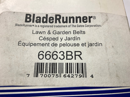 Carquest 6663BR BladeRunner Power Equipment Accessory Drive Belt, 1/2'' X 109-3/8