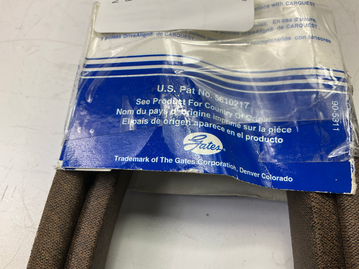 Carquest 6682BR BladeRunner Power Equipment Accessory Drive Belt, 21/32 X 68-5/8