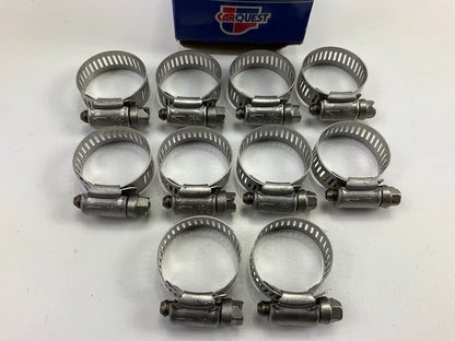 (10) Carquest 6712-5 Hose Clamps - Clamp Diameter : 1/2'' - 1-1/4''