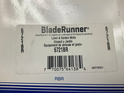 Carquest 6721BR BladeRunner Power Equipment Accessory Drive Belt 11/16 X 97-1/4''