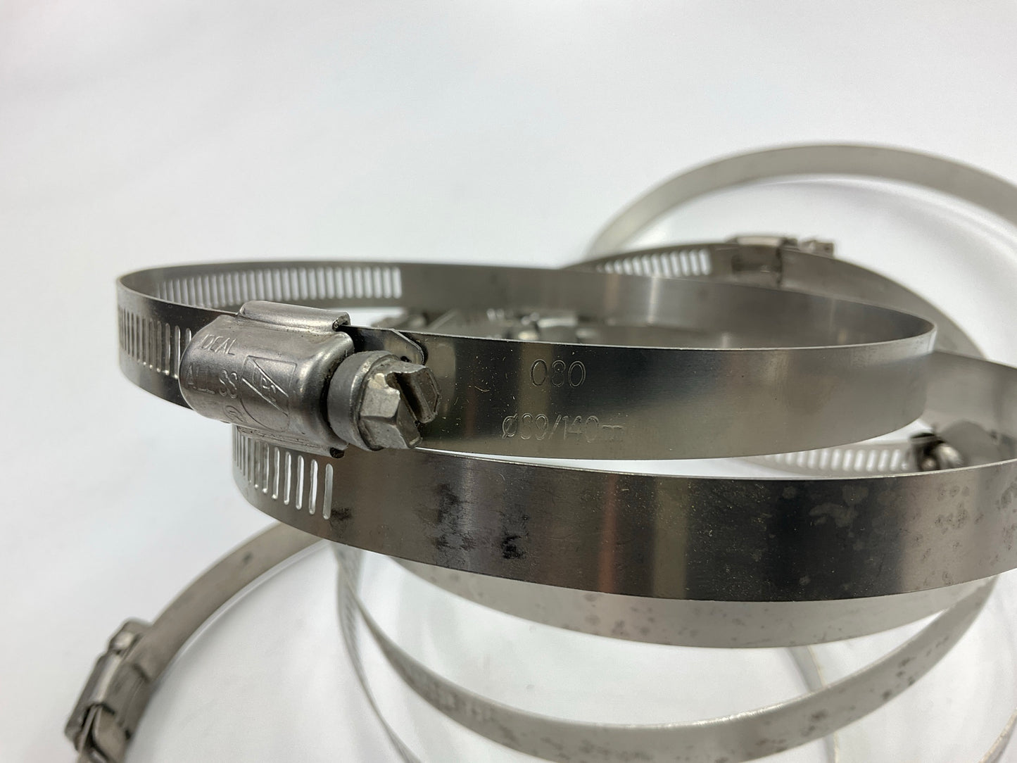 (10) Carquest 6780-5 Large Hose Clamps, 4''-7'' Clamp Range For 3-1/2''-6 1/2'' Hose