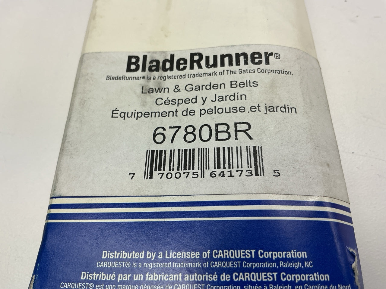 Carquest 6780BR BladeRunner Power Equipment Accessory Drive Belt, 1/2'' X 75-3/8''