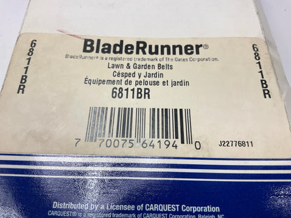 Carquest 6811BR BladeRunner Power Equipment Accessory Drive Belt, 1/2'' X 84-1/4''