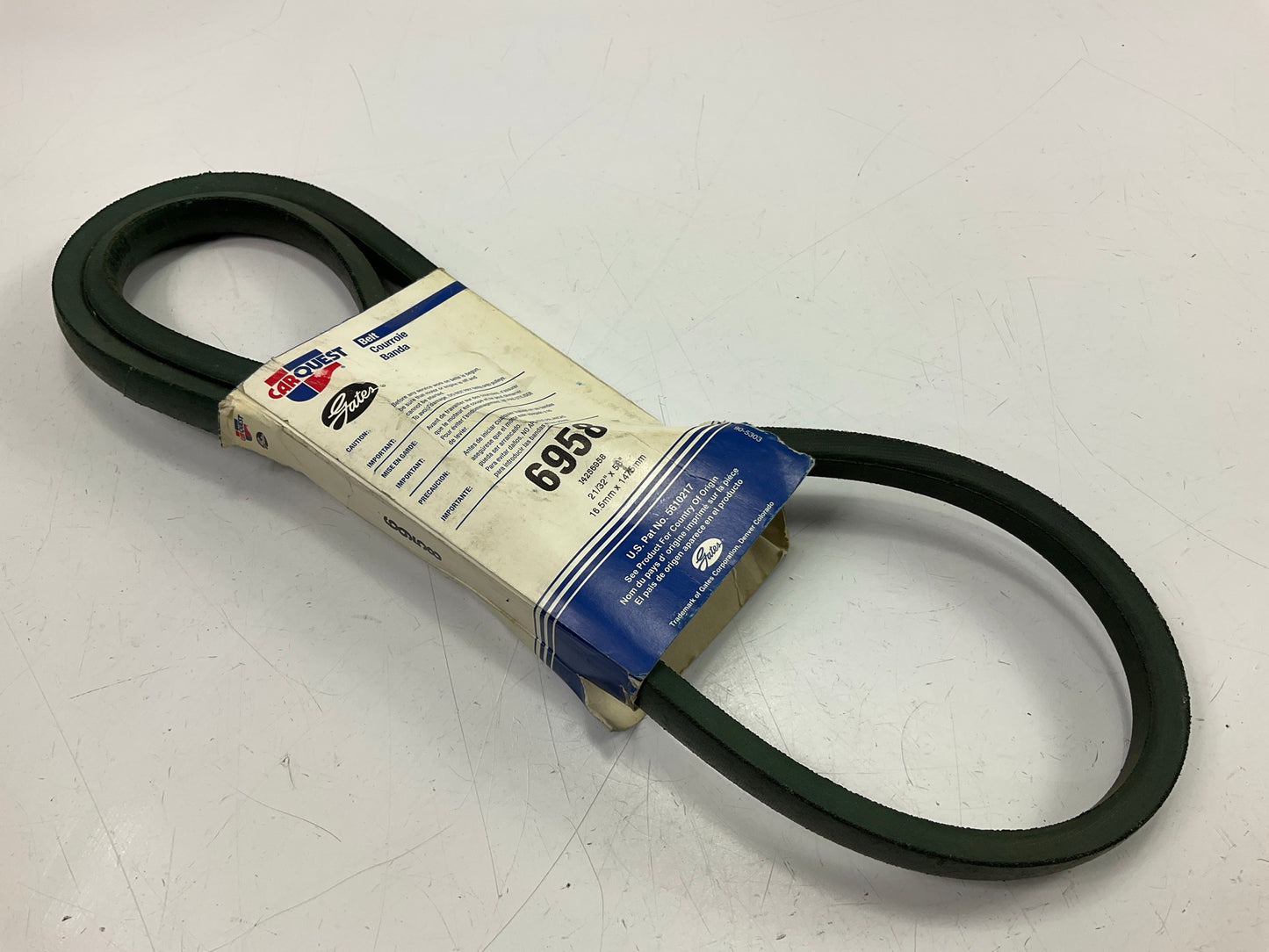 Carquest 6958 Lawn & Garden Power Equipment Accessory Drive Belt - 21/32'' X 58''