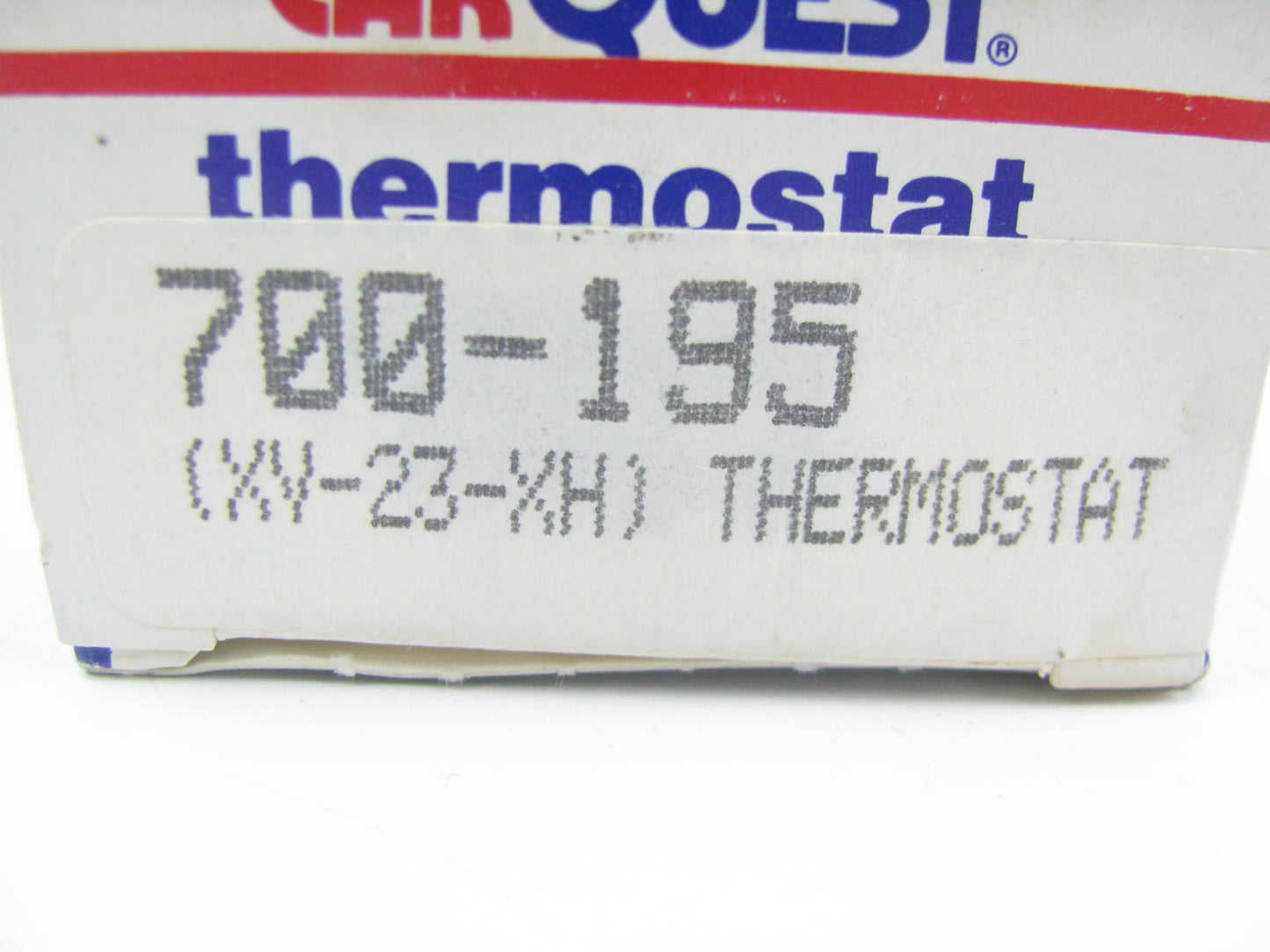 Carquest 700-195 Engine Coolant Thermostat - 195 Degree