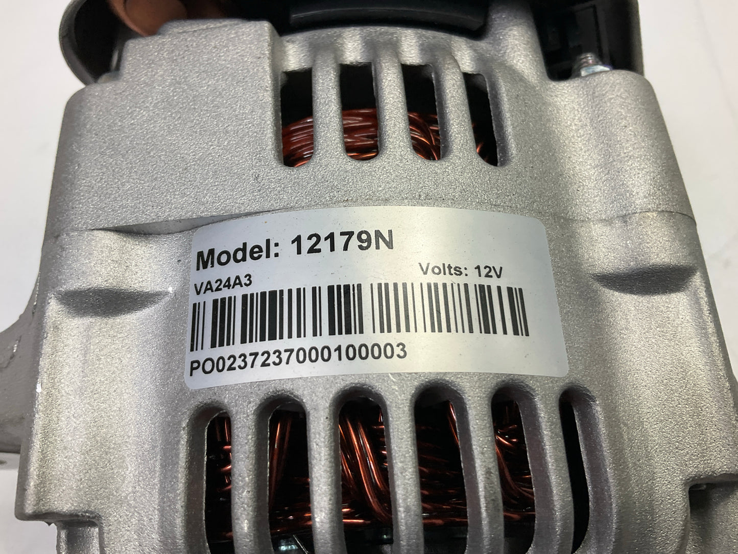 Carquest 71-12179N 40 Amp Alternator For Kubota Excavators, Loaders, Tractors