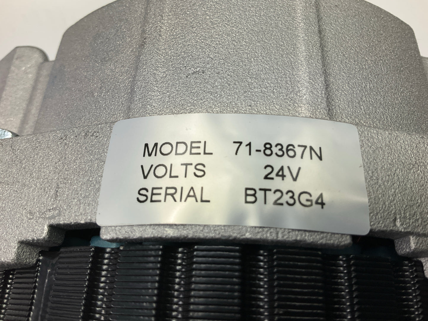 NEW Carquest 71-8367N 24v 70 Amp Alternator For Cummins 6CTA 6CT 4BT 6BTA