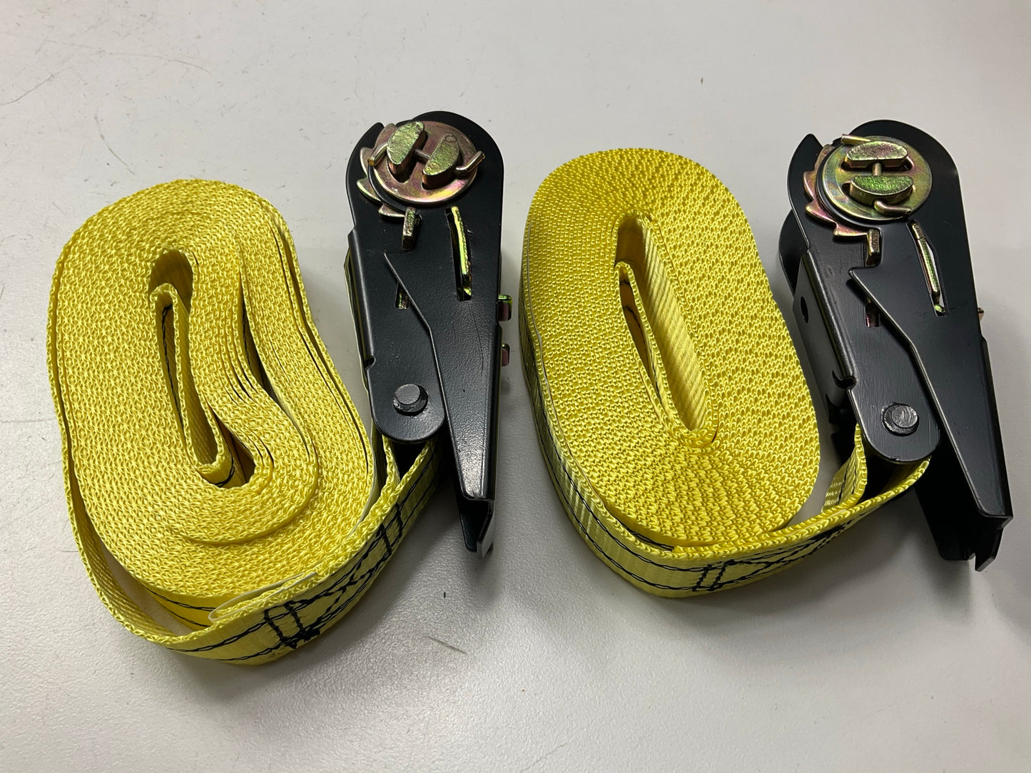 (2) Carquest 71035 - 16' Ratchet Tie Down Strap - 400 Lb Load Limit