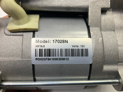 Carquest 72-17028N Starter Motor, 12 Volt For Kubota RTV900, G1800, GF1800