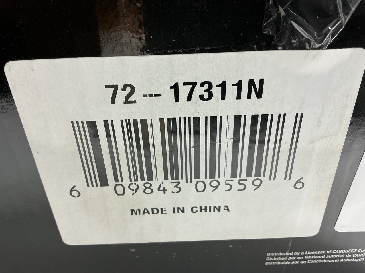 Carquest 72-17311N Starter Motor For Toyota Forklift 1DZ 2J 2JT 1Z