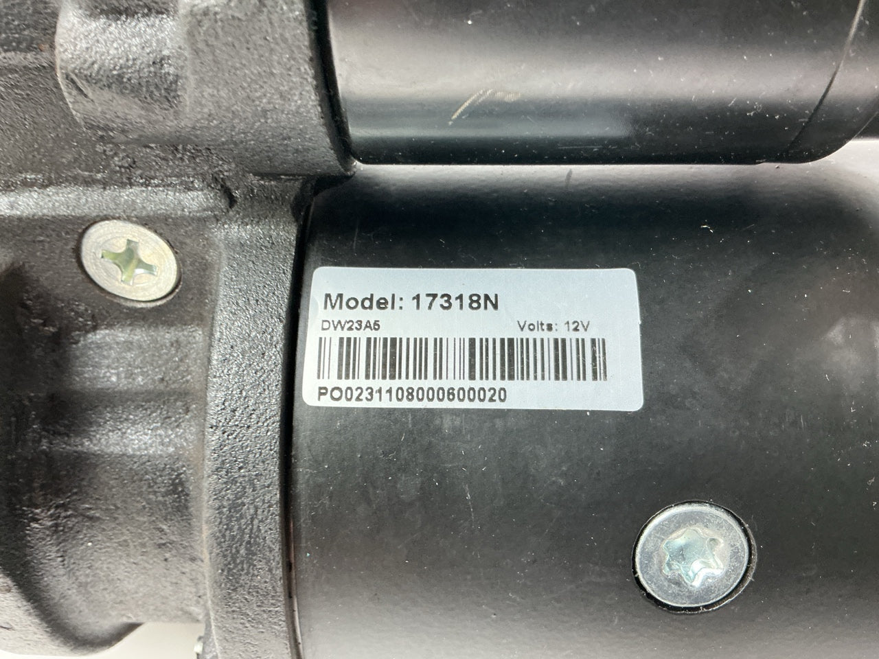 Carquest 72-17318N Starter Motor For Deutz F2L1011 F3L1011 F4L1011 BF4L1011 45HA