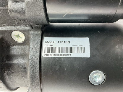 Carquest 72-17318N Starter Motor For Deutz F2L1011 F3L1011 F4L1011 BF4L1011 45HA